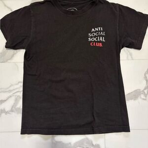Anti Social Social Club Black Kids T-Shirt